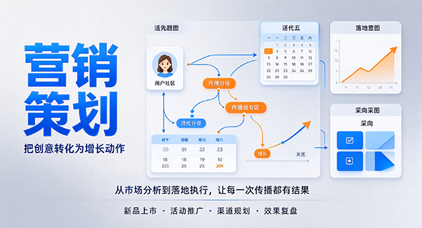 沁水县营销策划